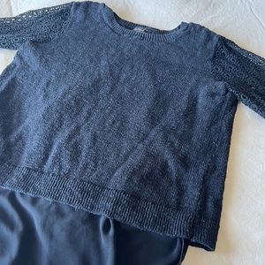 Lucky Brand Black Sweater